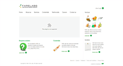 Desktop Screenshot of farelabs.com
