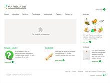 Tablet Screenshot of farelabs.com